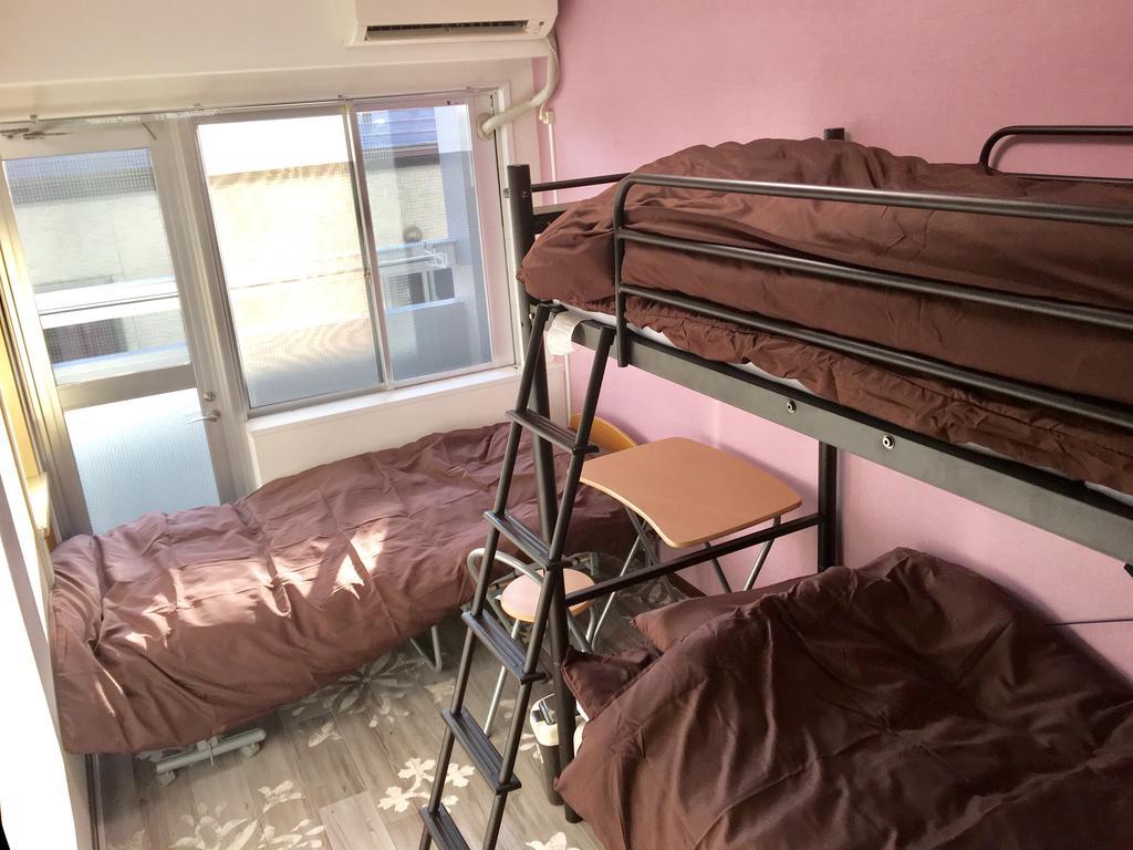 Guesthouse Origami Hiroshima Bagian luar foto